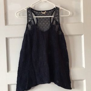 Anthropologie Poinciana Lace Tank Top
